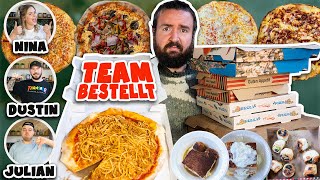 1 TAG PIZZA BESTELL BEWERTUNGEN von meinem TEAM RATEN [upl. by Ranie]