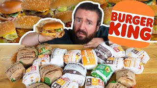 ALLE BURGER von BURGER KING ESSEN [upl. by Eidur]