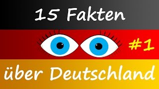 Deutsch lernen  15 Fakten über Deutschland 1  123Deutsch [upl. by Pearman]