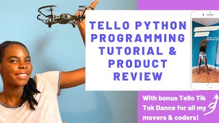 Tello Drone Python Programming Tutorial amp Product Review [upl. by Emirac]