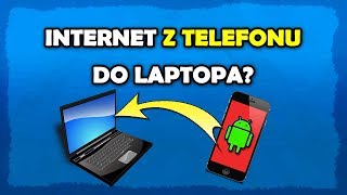 Jak podłączyć Internet z telefonu do laptopa [upl. by Eilime]