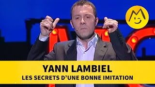 Yann Lambiel  les secrets dune bonne imitation [upl. by Brey791]