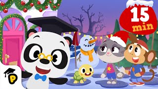 Celebrate Christmas in Panda City  Compilation  Kids Learning Cartoon  Dr Panda TotoTime [upl. by Yasdnil940]