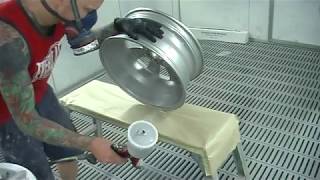 How to Spray Paint Alloy Wheels [upl. by Caldeira]