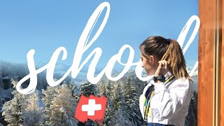 My day at a private boarding school in Switzerland 🏫 vlog [upl. by Fredrika]