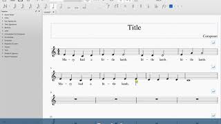 Mastering MuseScore Melody with Lyrics [upl. by Nataline532]