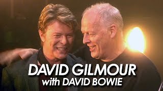 DAVID GILMOUR with DAVID BOWIE 『 Comfortably Numb 』 [upl. by Notsirhc152]