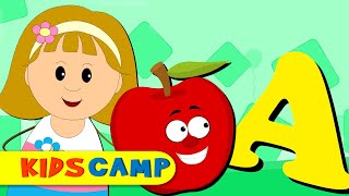 ABC Phonics Song  More Nursery Rhymes And Kids Songs by KidsCamp [upl. by Aerdnaek56]