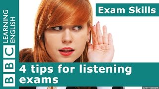 Exam Skills 4 tips for listening exams [upl. by Noramac516]