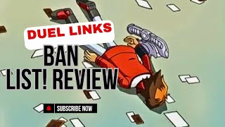 DUEL LINKS BAN LIST REVIEW NOT GOOD IS THE META THE SAME WATCH AND FIND OUT [upl. by Irrem]