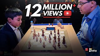 Praggnanandhaa vs Vishy Anand  Tata Steel Chess India Blitz 2018 [upl. by Attiuqehs]