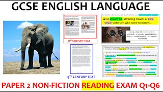 2024 EDUQAS Q1Q6 Paper 2 Reading exam  GCSE English Language [upl. by Onitnas]