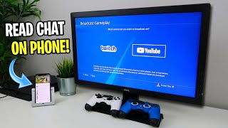 How to STREAM ON TWITCH AND YOUTUBE WITH PS4 BEST SETTINGS EASY METHOD [upl. by Everest]