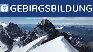 Gebirgsbildung amp Plattengrenzen einfach erklärt  Wie entstehen Gebirge [upl. by Ynaoj]