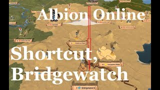 Albion Online  Caerleon to Bridgewatch fast almost safely [upl. by Plume]