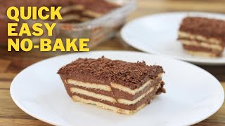 Chocolate Biscuit Pudding Recipe [upl. by Swamy]