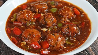 होटल जैसी वेज मंचूरियन ग्रेवी वाली  Veg Manchurian Gravy  Veg Manchurian Recipe  Kabitaskitchen [upl. by Ayatal]