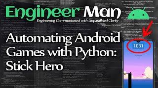 Automating Android Games with Python Stick Hero [upl. by Siul]