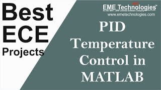 PID Temperature Control in MATLAB [upl. by Irah]