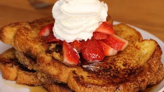 Fluffy Cinnamon French Toast  Best Recipe [upl. by Dnilazor]