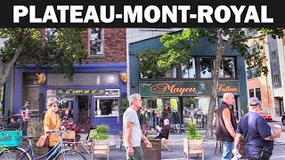 Montreals Most Famous Neighborhood  Le PlateauMontRoyal 2020 [upl. by Aenad]