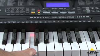 Maestro MK825 Lighting Keyboard Bavas Music [upl. by Elden]