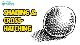 How to do Shading and Crosshatching [upl. by Ader]