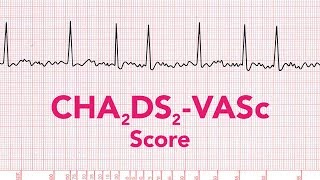 CHADSVASc Score for Atrial Fibrillation  MEDZCOOL [upl. by Eiram]