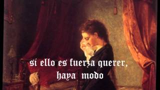 Yo no Puedo Tenerte ni Dejarte quot Sor Juana Inés de la Cruzquot [upl. by Iaw]