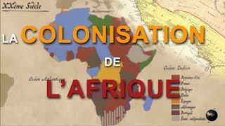 LA COLONISATION DE LAFRIQUE en cartes [upl. by Neevan]