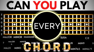 How to Build EVERY Chord on Guitar  How Chords Are Named  Chord Formula Guitar [upl. by Rayburn]