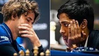 Praggnanandhaa R Vs Magnus Carlsen  12th Norway Chess 2024 [upl. by Hsiekal811]