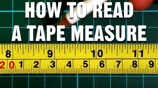 How to read a Tape Measure [upl. by Steady]