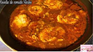 Huevos ahogados Deliciosa receta [upl. by Jarib576]