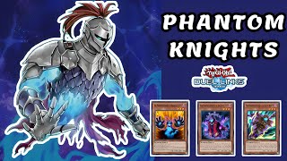 PHANTOM KNIGHTS DECK DUEL LINKS RANKED DUEL amp DECKLIST YUGIOH DUEL LINKS [upl. by Neelram538]