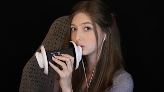 ASMR Ear Licking in Mono amp Stereo [upl. by Ihana596]