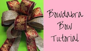 Bowdabra Easy Bows  Stacked Bow Tutorial [upl. by Penthea]