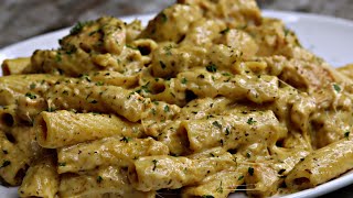 Creamy Pesto Chicken Pasta Recipe [upl. by Winn]