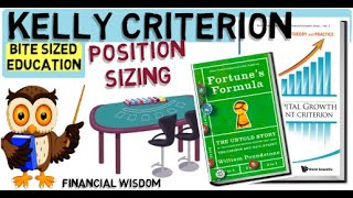 KELLY CRITERION  Ed Thorp  Optimal Position Sizing For Stock Trading [upl. by Annaehs]