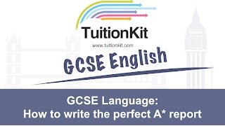 GCSE Language How to write the perfect report [upl. by Aiyt]