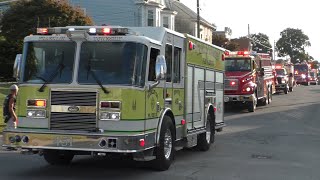 Coaldale Fire Company Lights amp Sirens Fire Truck Parade 2019 [upl. by Aihsekel]