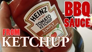 Make BBQ Sauce From Ketchup [upl. by Crotty]