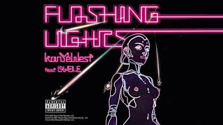 KANYE WEST  FLASHING LIGHTS OFFICIAL INSTRUMENTAL [upl. by Suisyola]