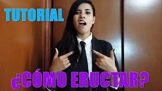 TUTORIAL ¿CÓMO ERUCTAR  HOW TO BURP [upl. by Chuu]