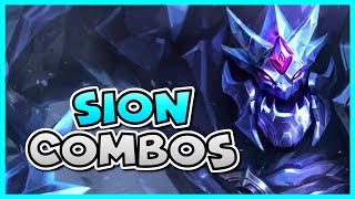 SION COMBO GUIDE  How to Play Sion Season 12  Bav Bros [upl. by Tinya]