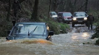 Ruta 4x4 Cantabria  BARRO Y AGUA  Grand Cherokee v8 Land Cruiser DID amp Montero [upl. by Farmann]