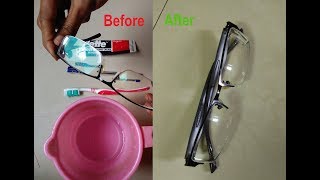 how to remove scratch resistant amp anti glare coating from your eyeglasses [upl. by Gitel218]