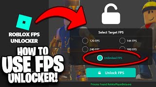 How To DOWNLOAD and USE Roblox FPS Unlocker [upl. by Aloeda]