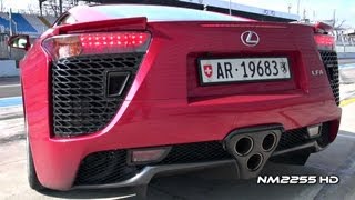 Lexus LFA V10 Exhaust Revs  Amazing Sound [upl. by Orson]