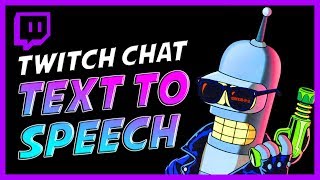 How to Text To Speech your Twitch Chat  TTS [upl. by Schecter]